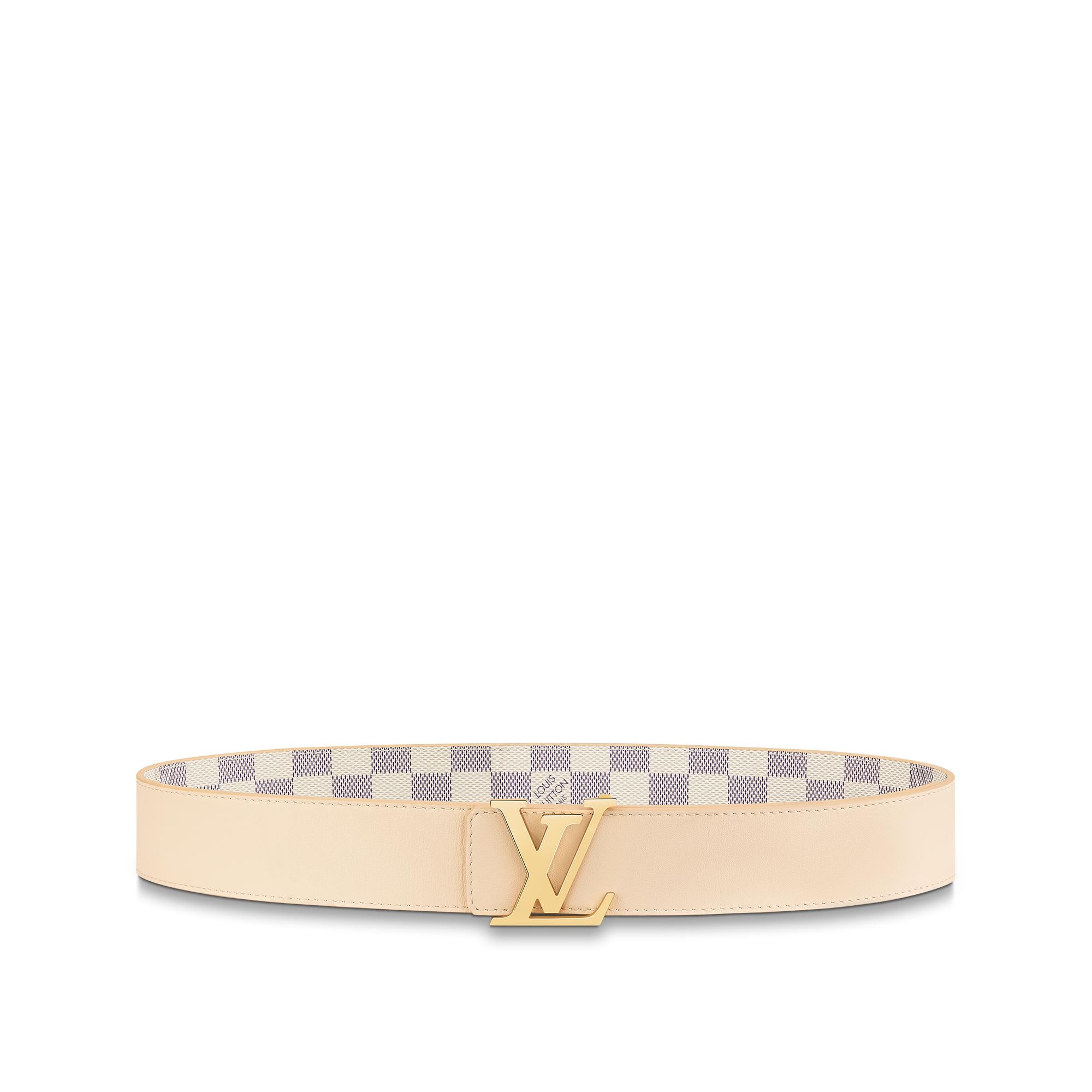 Damier Azur Accessories Belts LV Initiales 40mm Reversible Belt | Louis Vuitton ® (Product zoom)