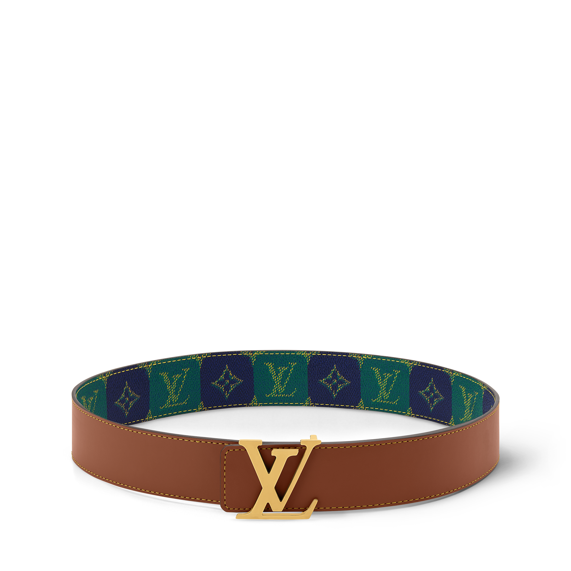  Accessories Belts LV Initiales College Monogram Heritage 40mm Reversible Belt | Louis Vuitton ® (Product zoom)