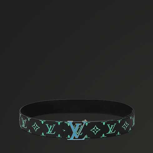 Monogram Heritage Accessories Belts LV Initiales Monogram Firefly 40mm Reversible Belt | Louis Vuitton ® (Product zoom)