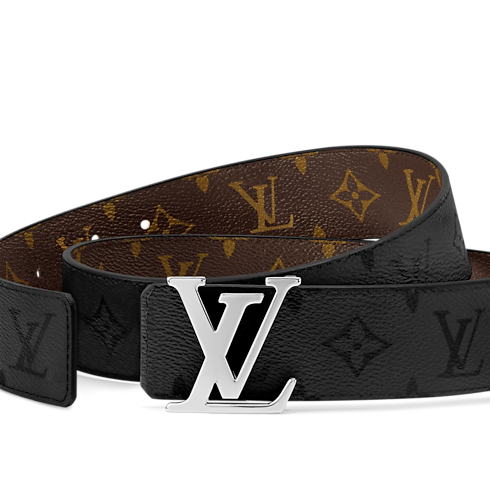 Monogram Midnight Accessoires Ceintures LV initiales Monogram Midnight 40mm Reversible Belt | Louis Vuitton ® (Zoom produit)