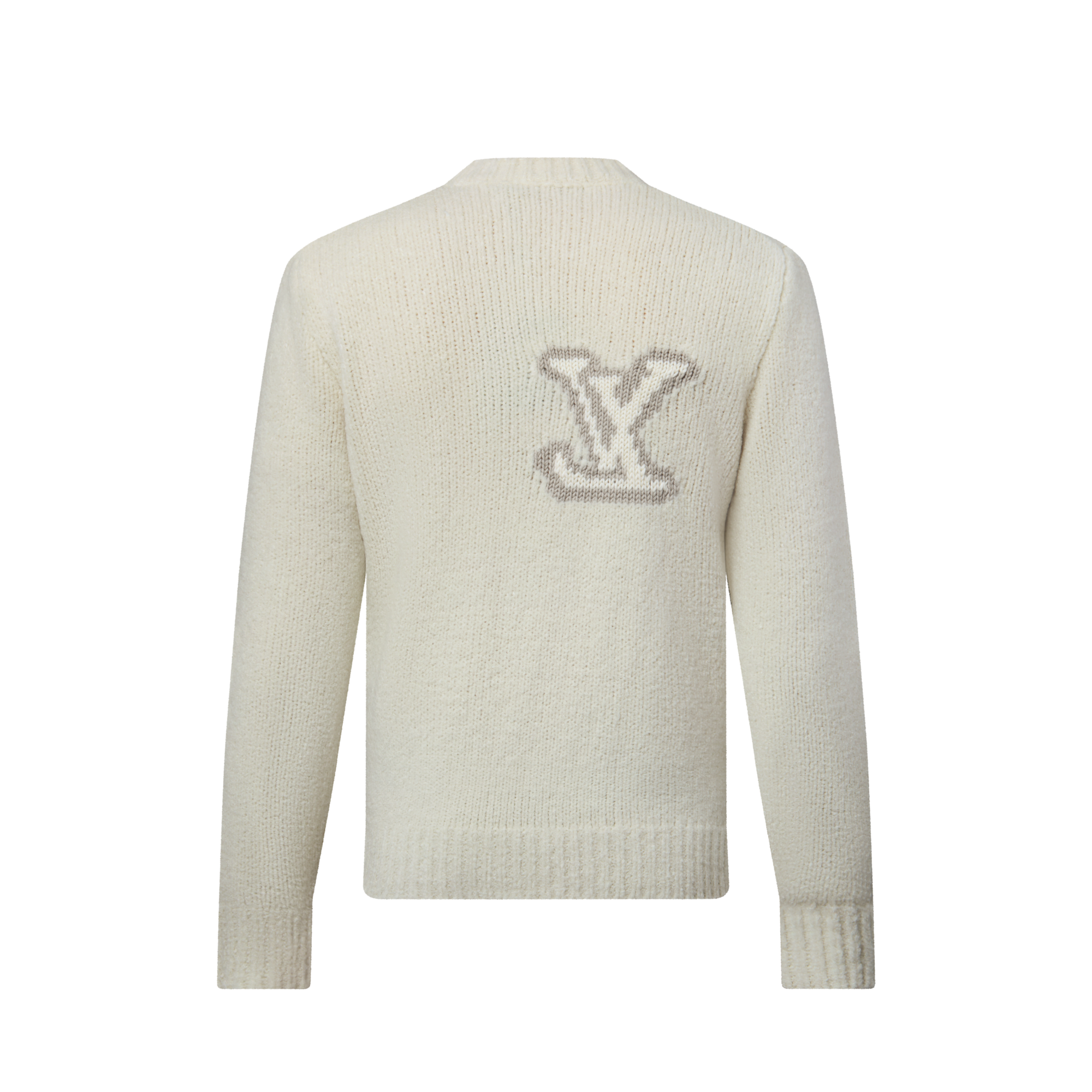  Ready-to-Wear All Ready-to-Wear LV Intarsia Crewneck | Louis Vuitton ® (Product zoom)