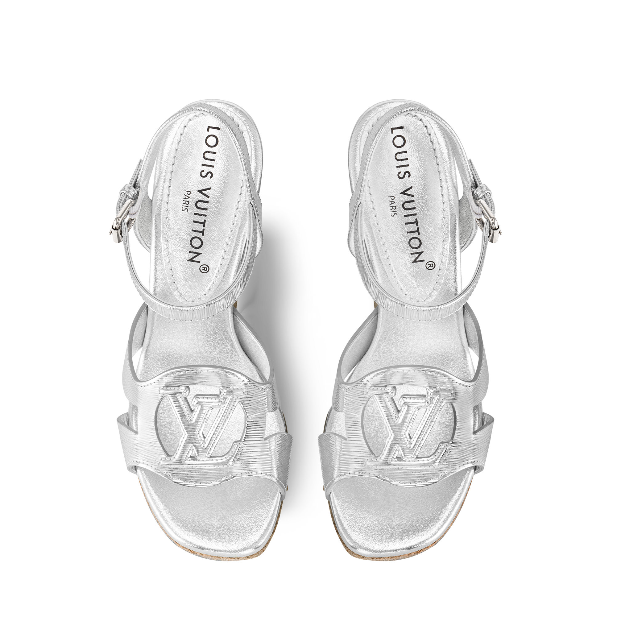  Shoes Sandals and Espadrilles  LV Isola Wedge Espadrille | Louis Vuitton ® (Product zoom)