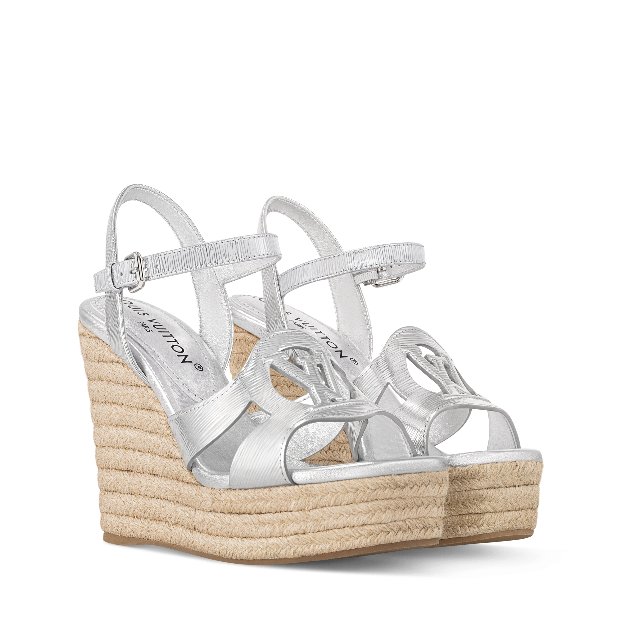  Shoes Sandals and Espadrilles  LV Isola Wedge Espadrille | Louis Vuitton ® (Product zoom)