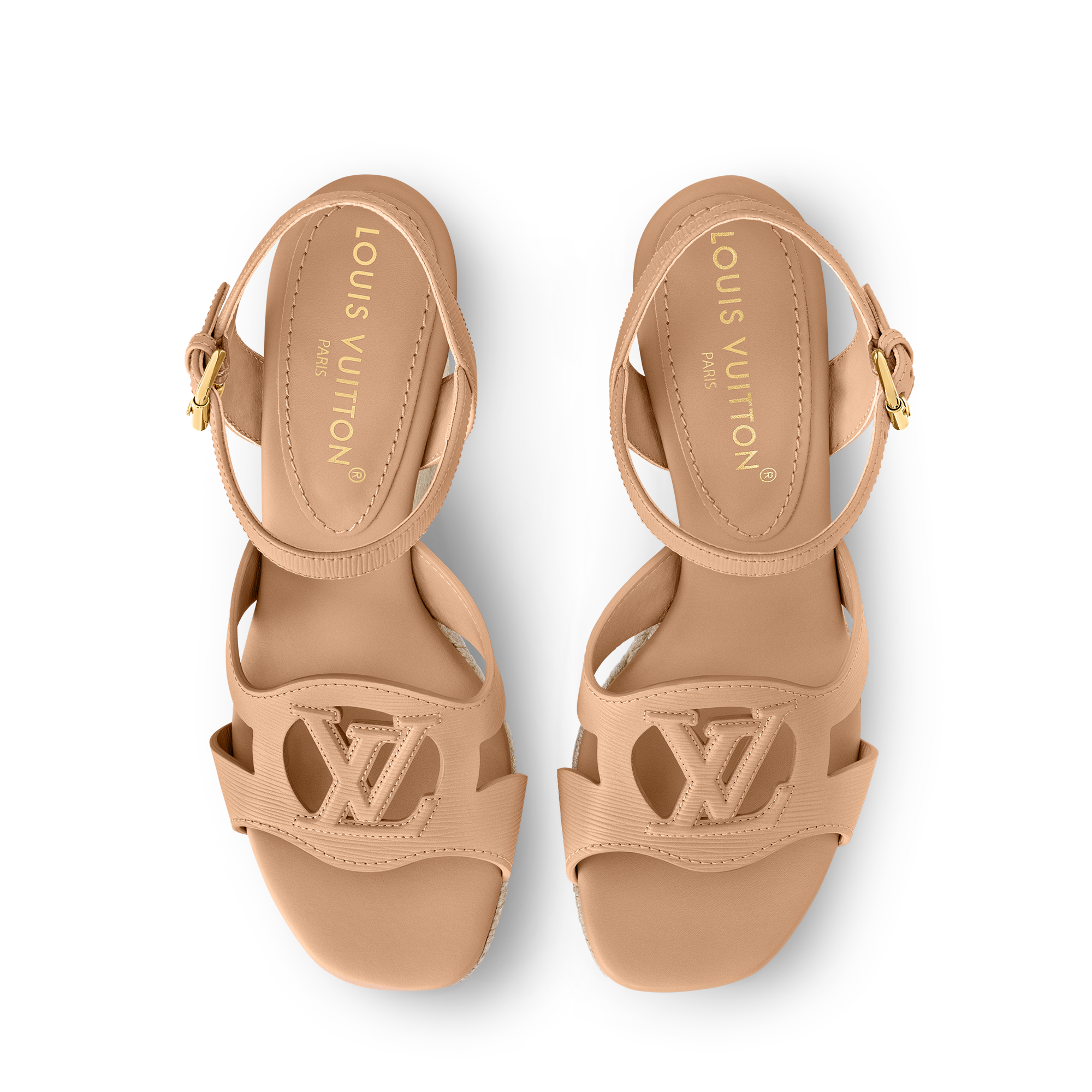  Shoes Sandals and Espadrilles  LV Isola Wedge Espadrille | Louis Vuitton ® (Product zoom)