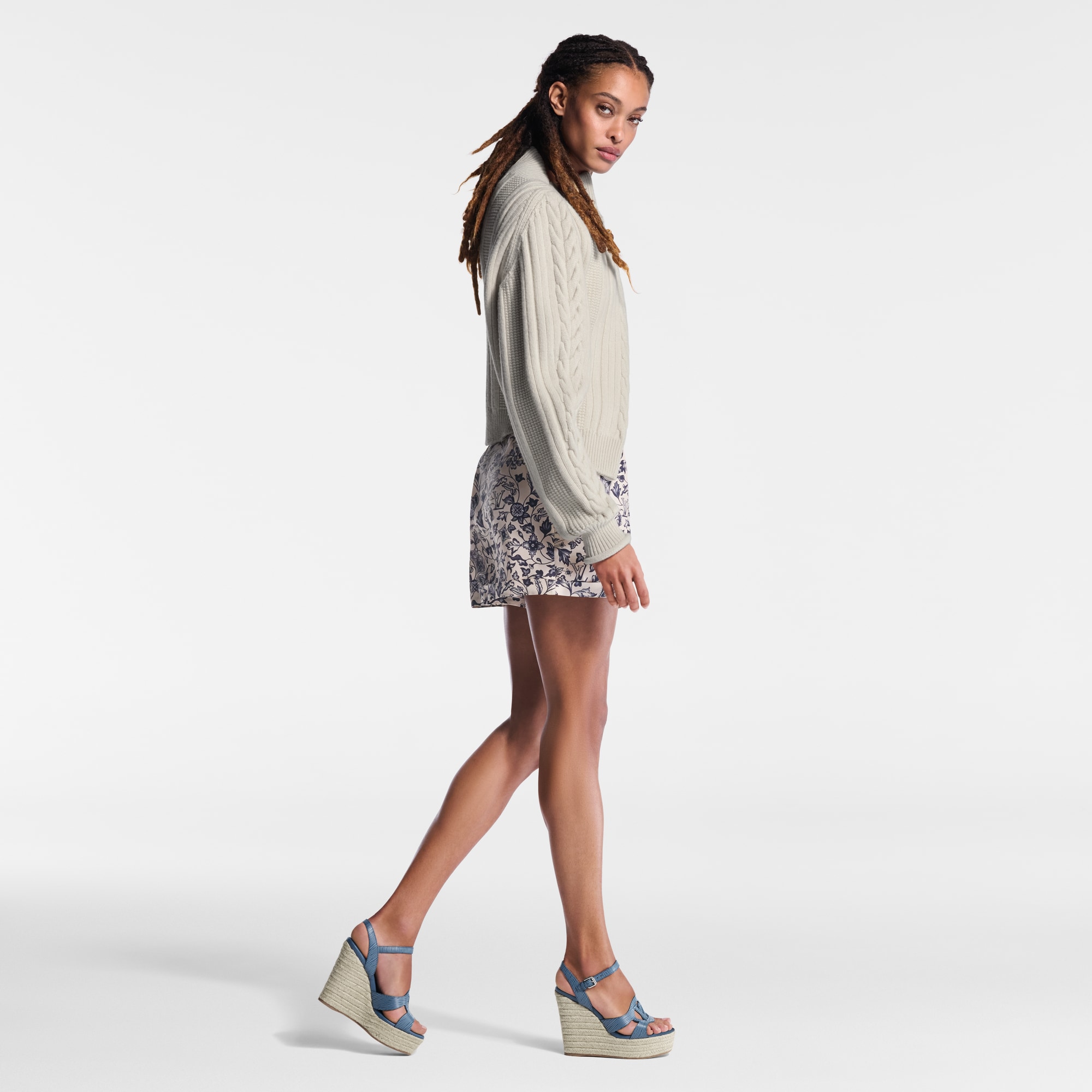  Shoes Sandals and Espadrilles  LV Isola Wedge Espadrille | Louis Vuitton ® (Product zoom)