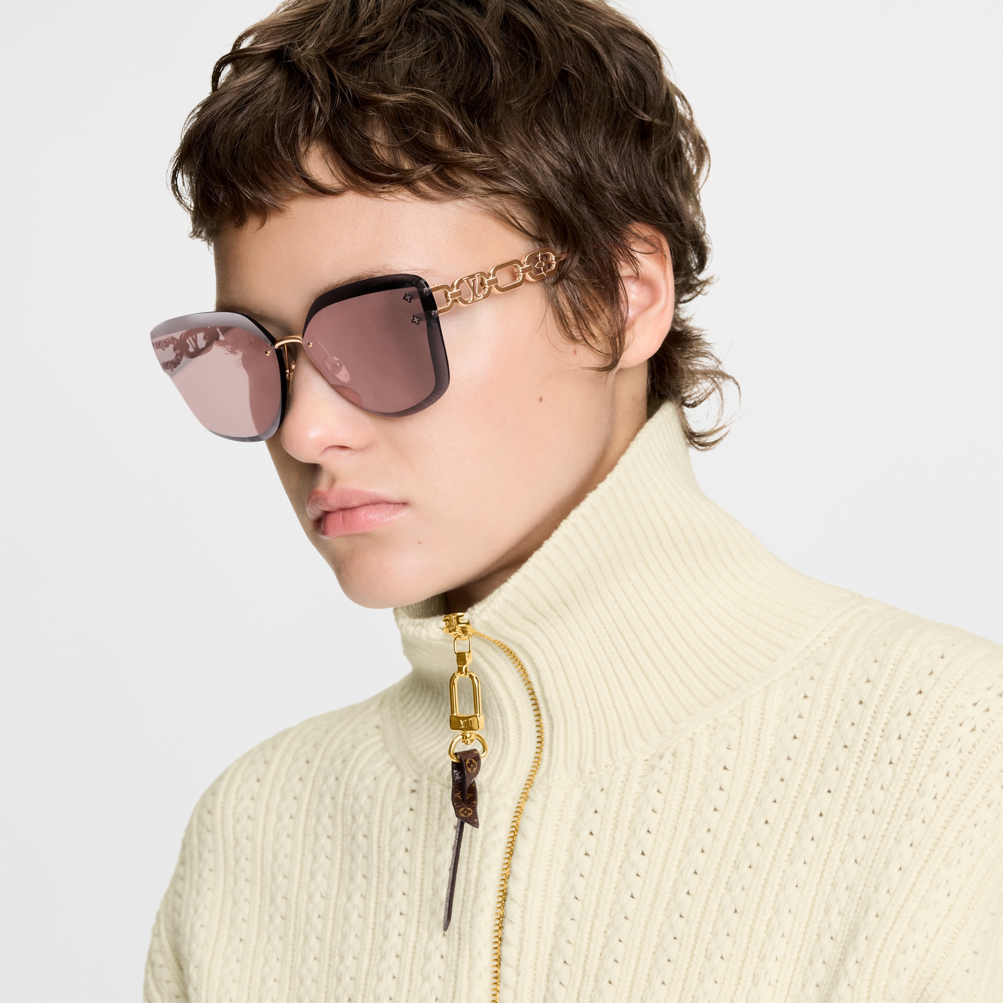 S00 Accessories Sunglasses LV Jewel Cat Eye Sunglasses | Louis Vuitton ® (Product zoom)