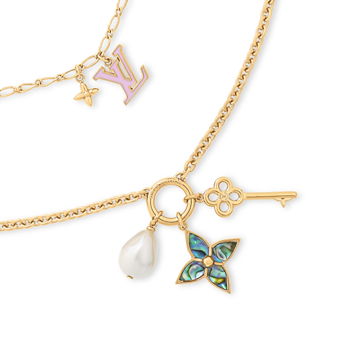 S00 Bijoux Fantaisie Tous les Bijoux Fantaisie LV Layer Color Necklace | Louis Vuitton ® (Zoom produit)