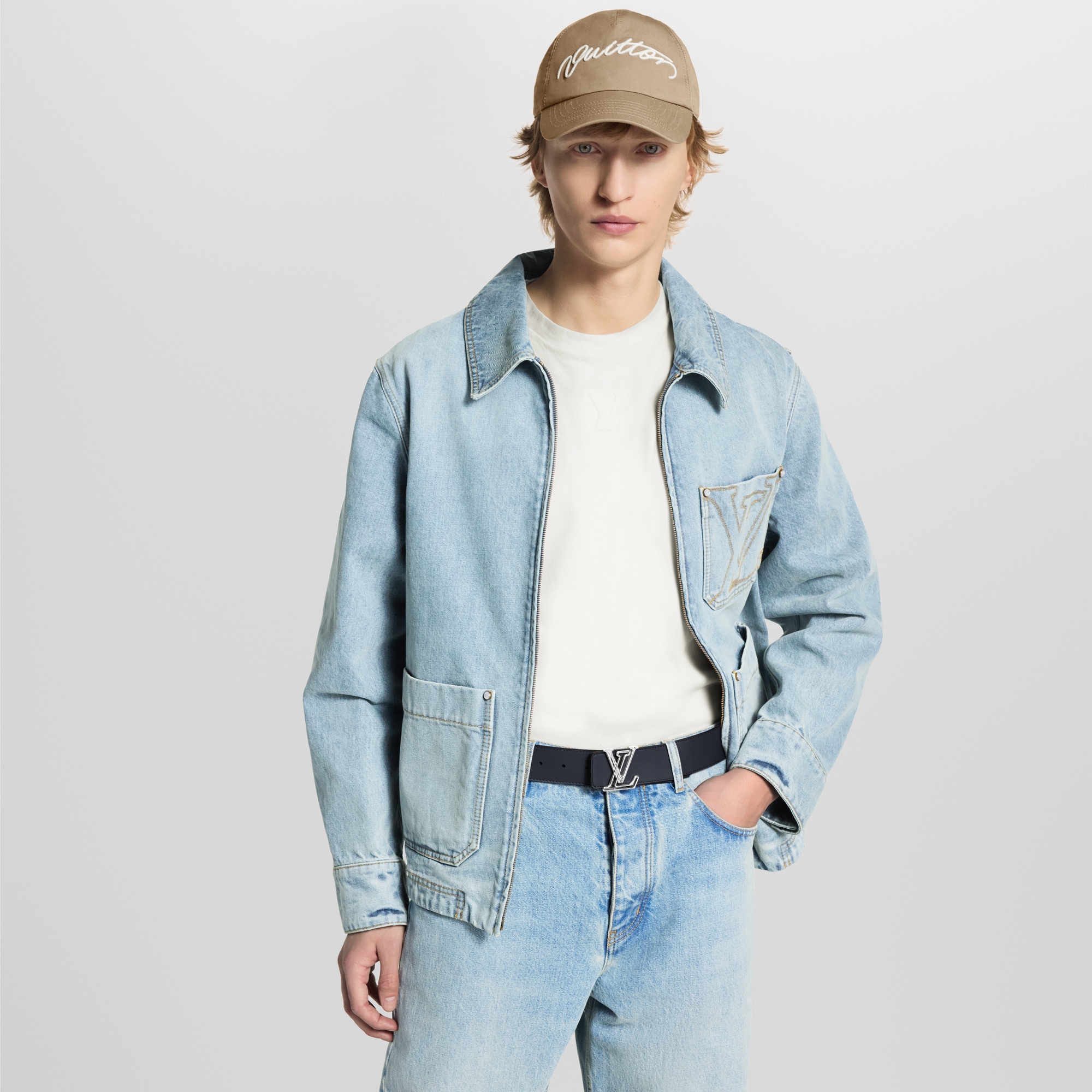 Monogram Accessories Belts LV Line 40mm Reversible Belt | Louis Vuitton ® (Product zoom)