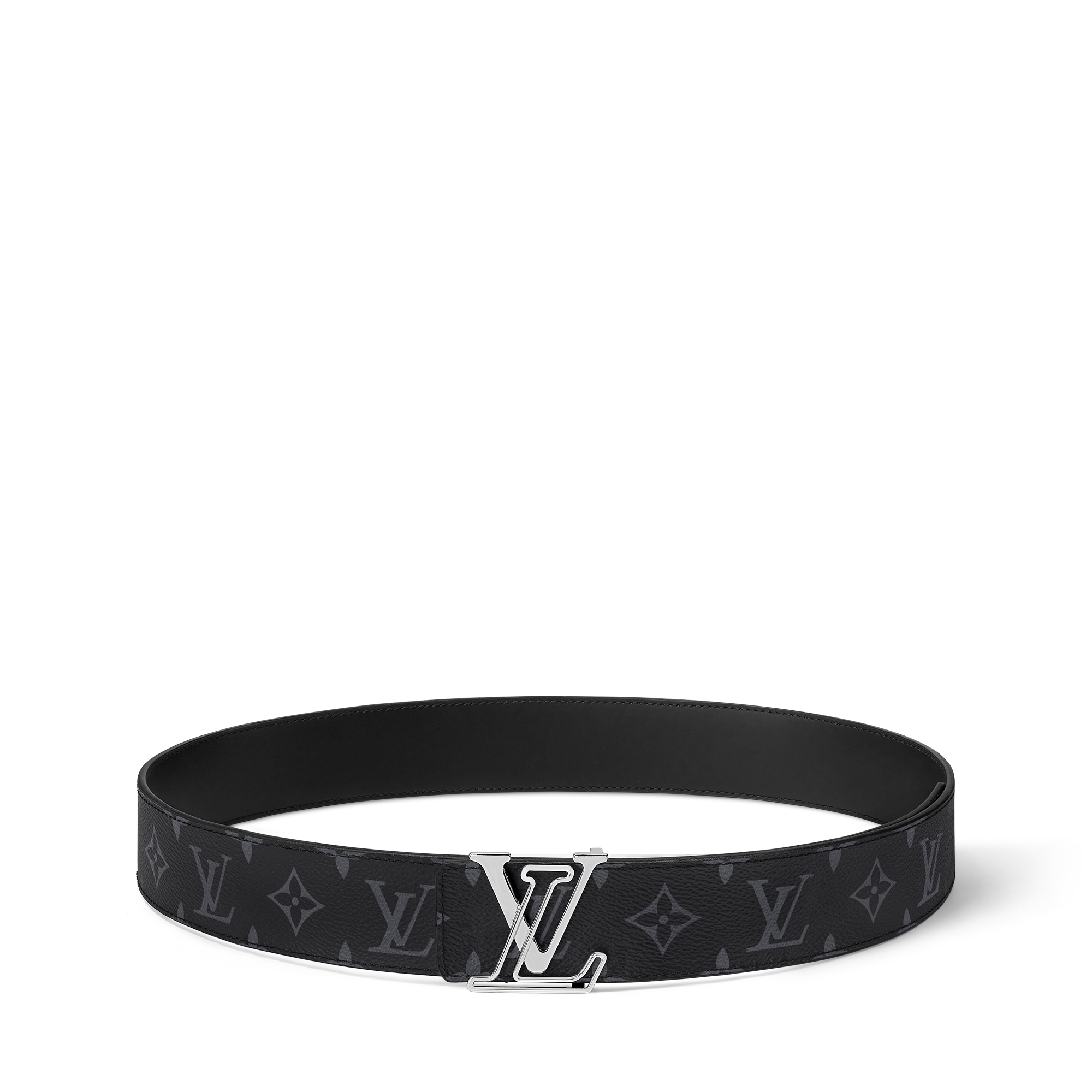 Monogram Eclipse Canvas Accessories Belts LV Line 40mm Reversible Belt | Louis Vuitton ® (Product zoom)