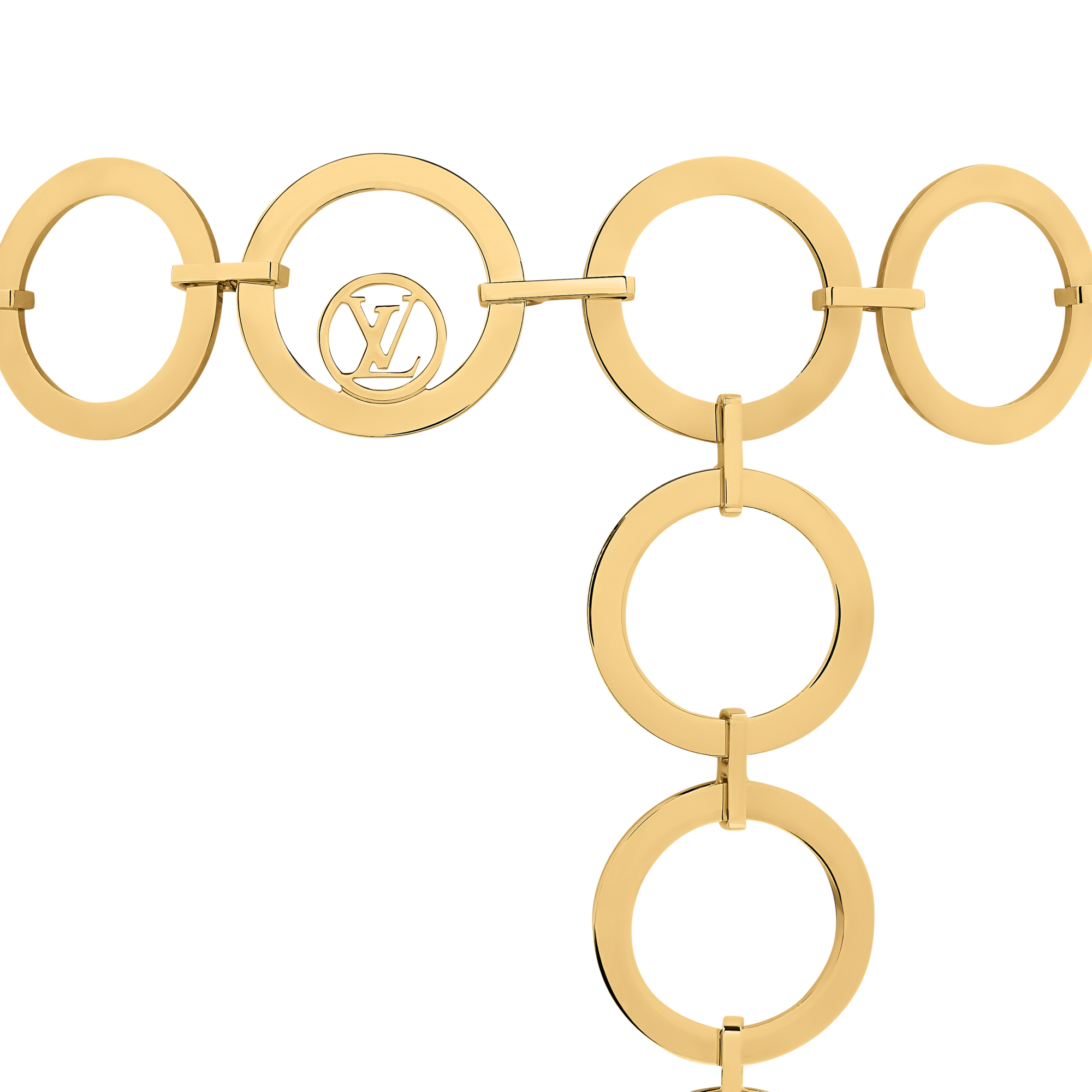  For Women New This Season LV Loop Chain Belt | Louis Vuitton ® (Product zoom)