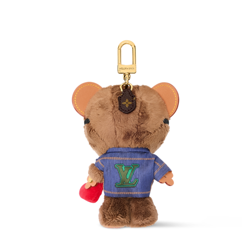 S00 Accessories Key Holders and Bag Charms LV Louis Bear Bag Charm | Louis Vuitton ® (Product zoom)