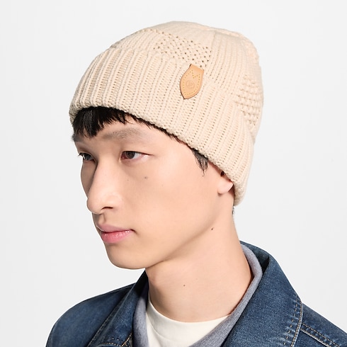 S00 Accessories Hats, Beanies and Socks LV Malletier Knitted Beanie | Louis Vuitton ® (Product zoom)