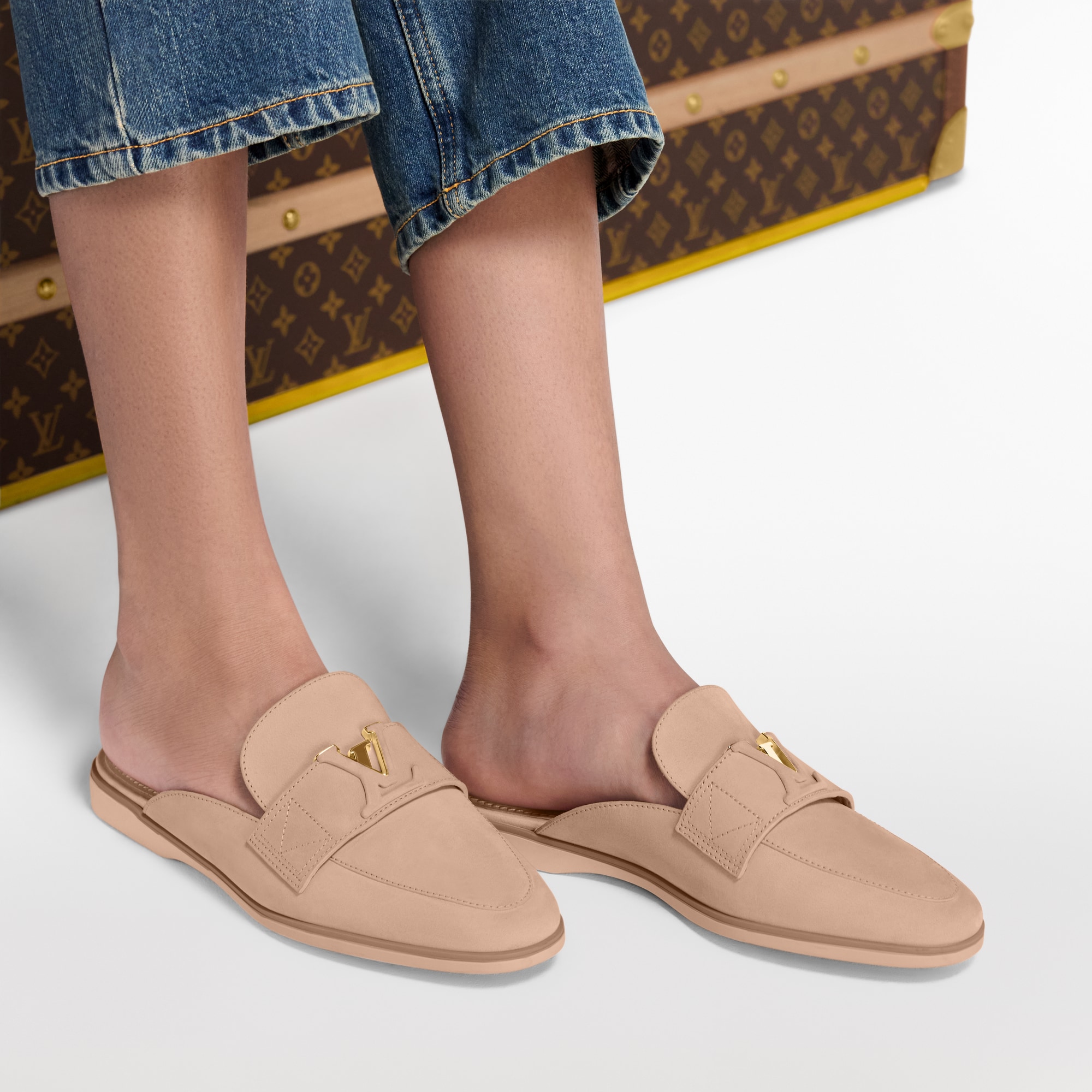  Shoes Loafers and Ballerinas LV Mare Flex Open Back Loafer | Louis Vuitton ® (Product zoom)