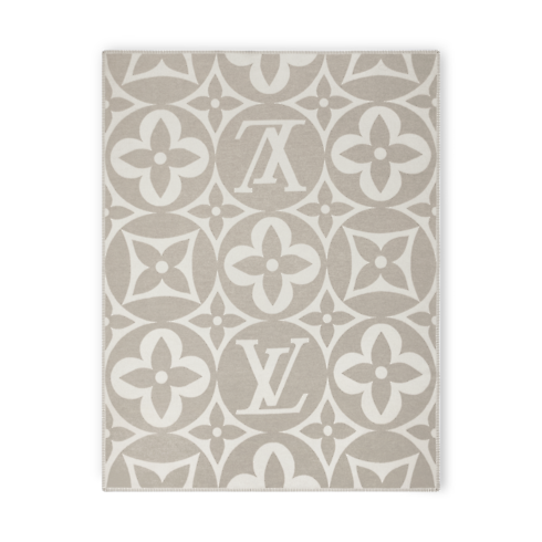 S00 Accessories Home Accessories LV Medallion Blanket | Louis Vuitton ® (Product zoom)
