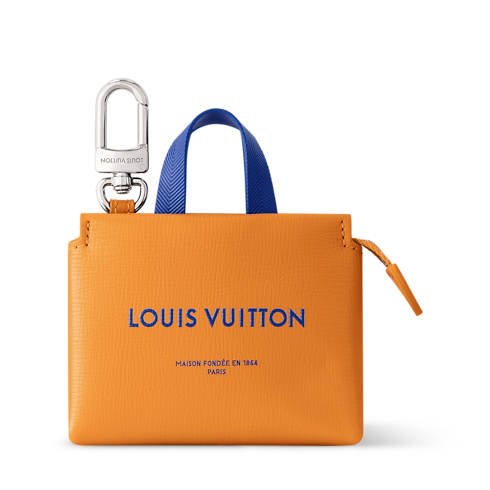 S00 Accessories Key Holders and Bag Charms LV Mini Shopper Bag Charm | Louis Vuitton ® (Product zoom)