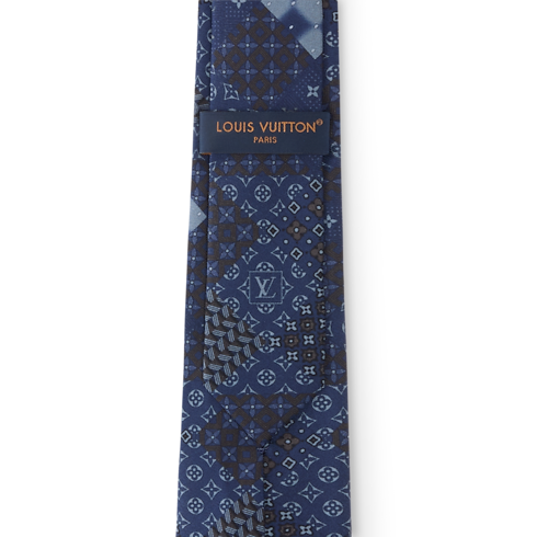 S00 Accessoires Cravates Cravate LV Patchwork | Louis Vuitton ® (Zoom produit)