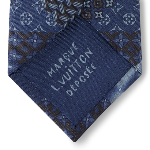 S00 Accessoires Cravates Cravate LV Patchwork | Louis Vuitton ® (Zoom produit)