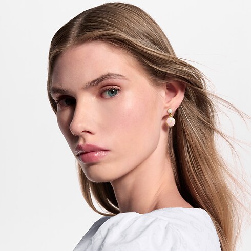 S00 Fashion Jewelry Earrings LV Pearly Confetti Earrings | Louis Vuitton ® (Product zoom)