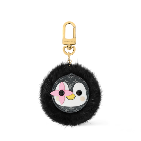 S00 Accessories Key Chains and Bag Charms LV Penguin Pompom Bag Charm | Louis Vuitton ® (Product zoom)