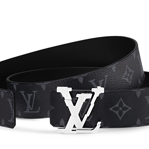 Monogram Eclipse Canvas Accessories Belts LV Pixel 40mm Reversible Belt | Louis Vuitton ® (Product zoom)