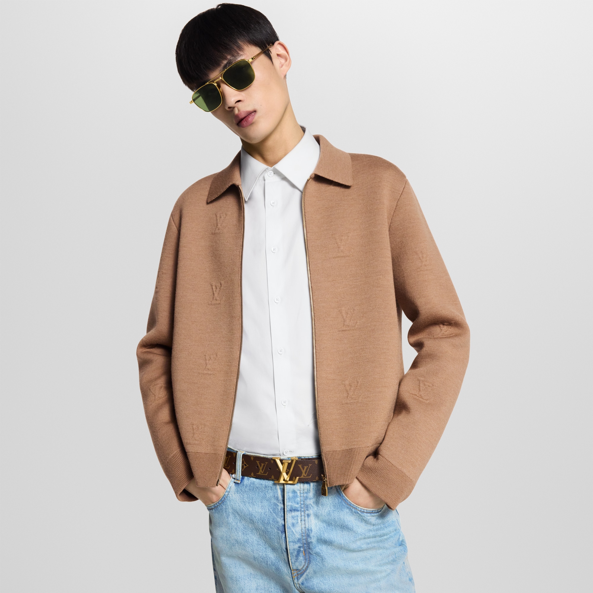 Monogram Accessories Belts LV Pyramide 40mm Belt | Louis Vuitton ® (Product zoom)