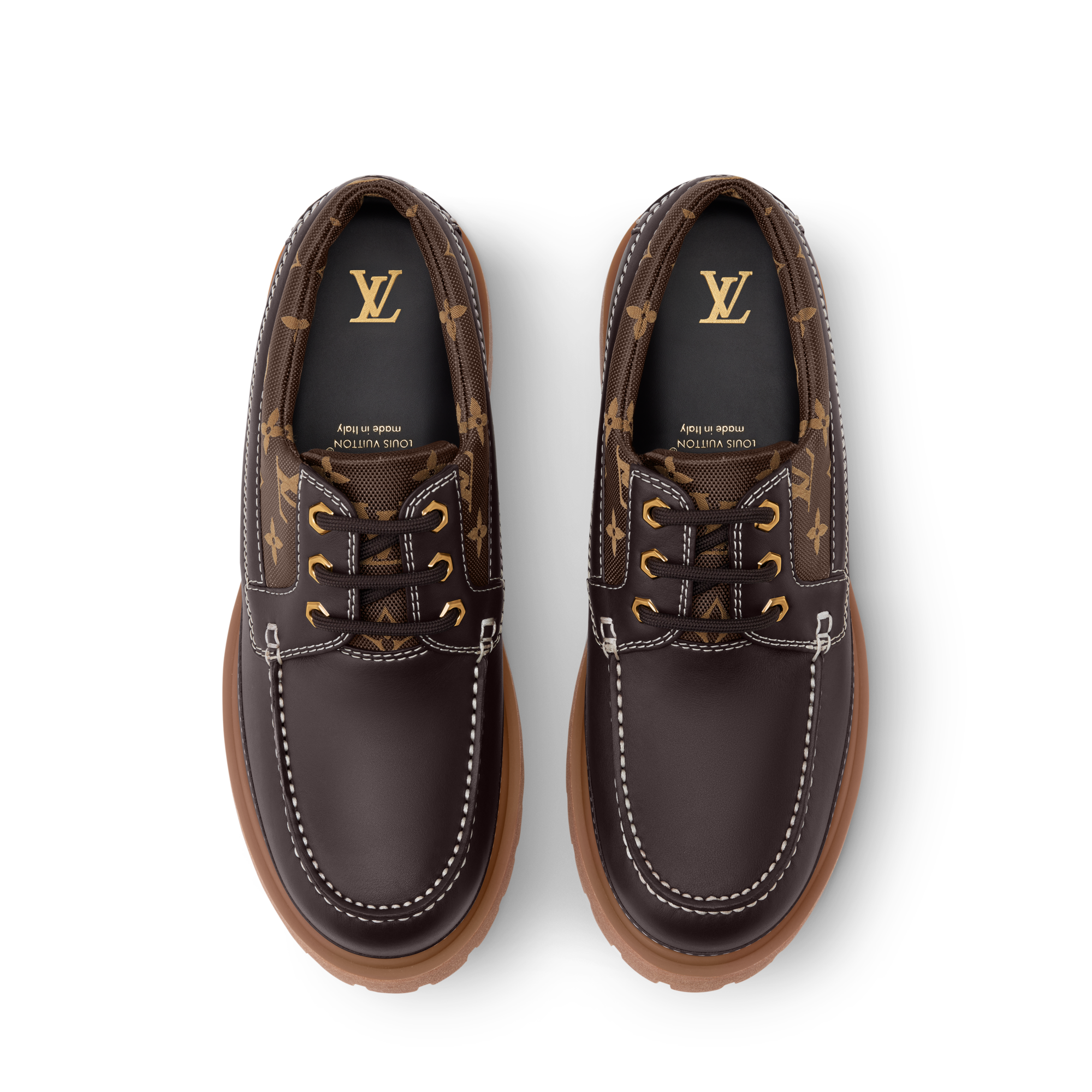  Shoes Buckles and Lace-Ups LV Remix Boat Shoe | Louis Vuitton ® (Product zoom)