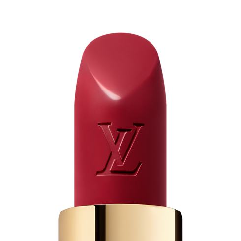 Lèvres } LV Rouge - Recharge de rouge à lèvres satin | Louis Vuitton ® (Zoom produit)