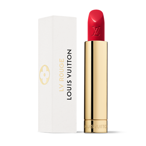 Lèvres } LV Rouge - Recharge de rouge à lèvres satin | Louis Vuitton ® (Zoom produit)