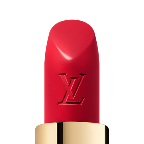 Lèvres } LV Rouge - Recharge de rouge à lèvres satin | Louis Vuitton ® (Zoom produit)