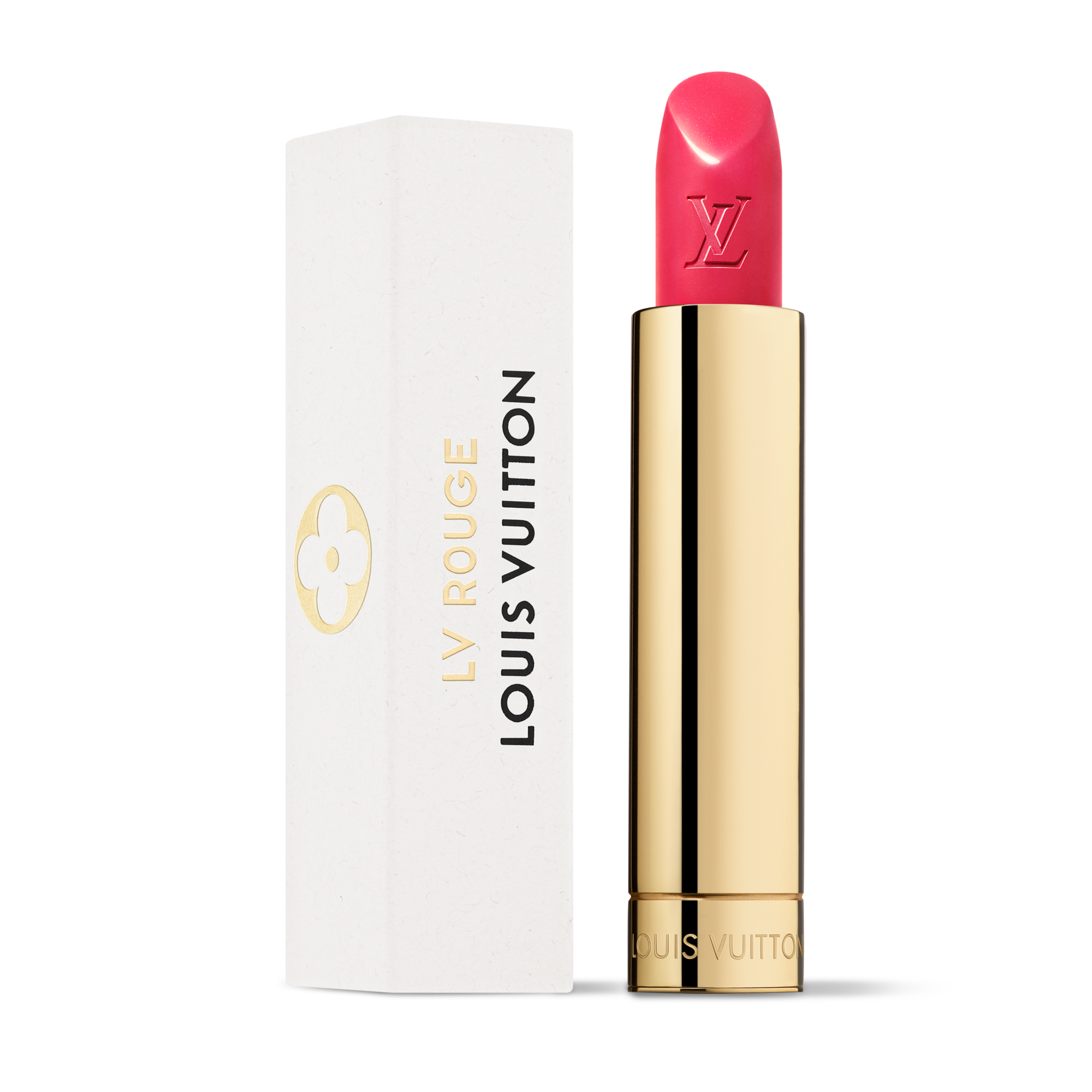  Lips } LV Rouge - Satin Lipstick Refill | Louis Vuitton ® (Product zoom)