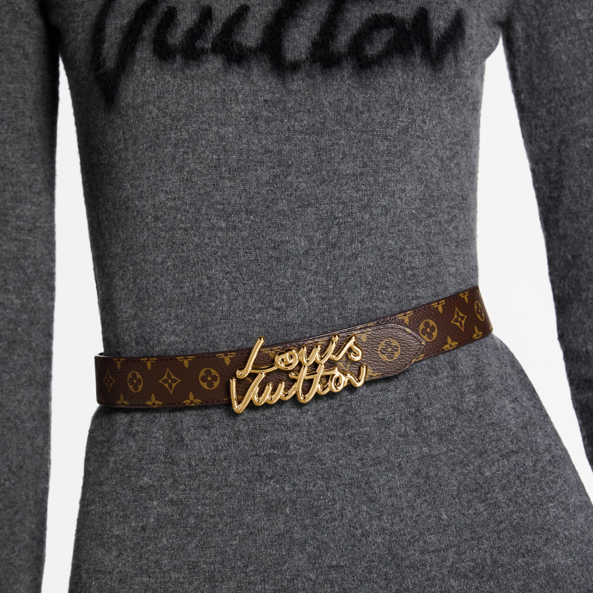  Accessories Belts LV Script 30mm Belt | Louis Vuitton ® (Product zoom)