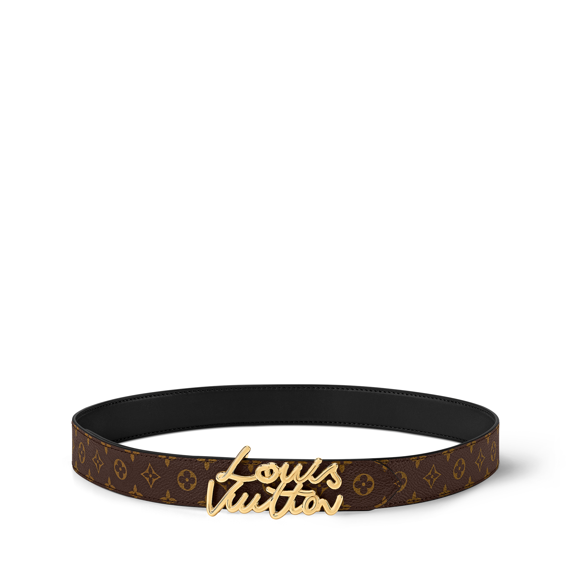  Accessories Belts LV Script 30mm Belt | Louis Vuitton ® (Product zoom)