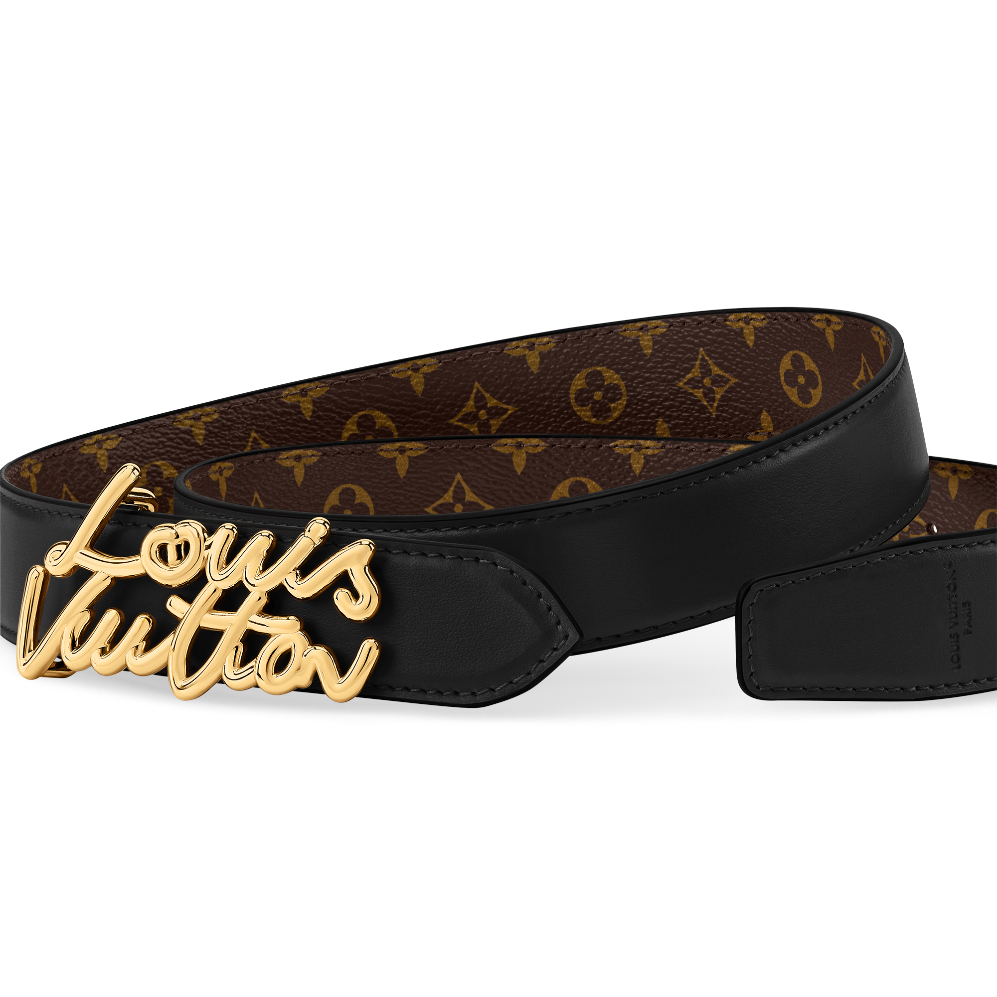  Accessories Belts LV Script 30mm Belt | Louis Vuitton ® (Product zoom)