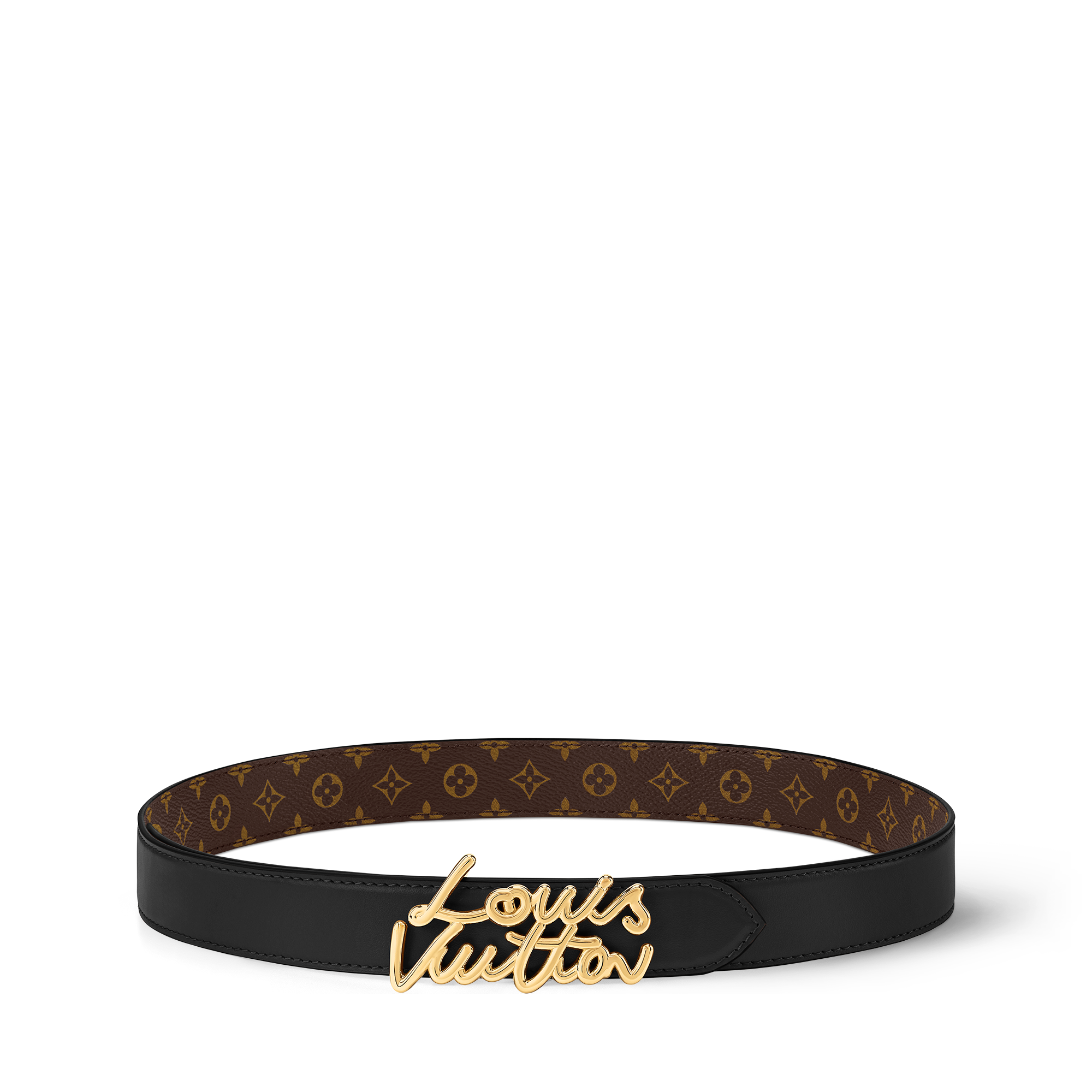  Accessories Belts LV Script 30mm Belt | Louis Vuitton ® (Product zoom)