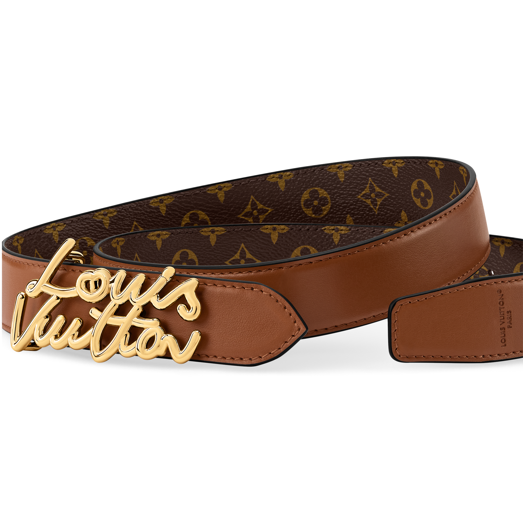  Accessories Belts LV Script 30mm Belt | Louis Vuitton ® (Product zoom)