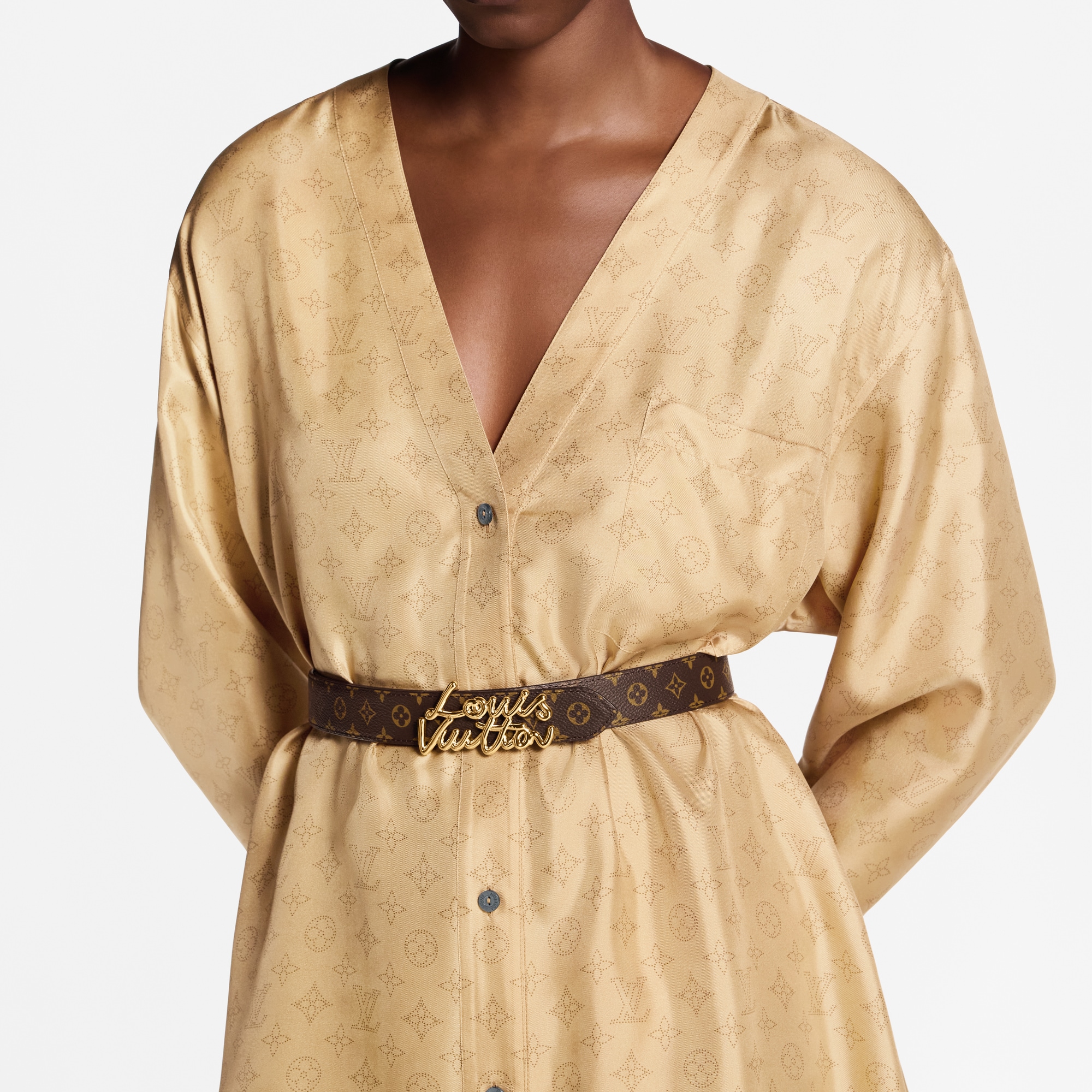  Accessories Belts LV Script 30mm Belt | Louis Vuitton ® (Product zoom)