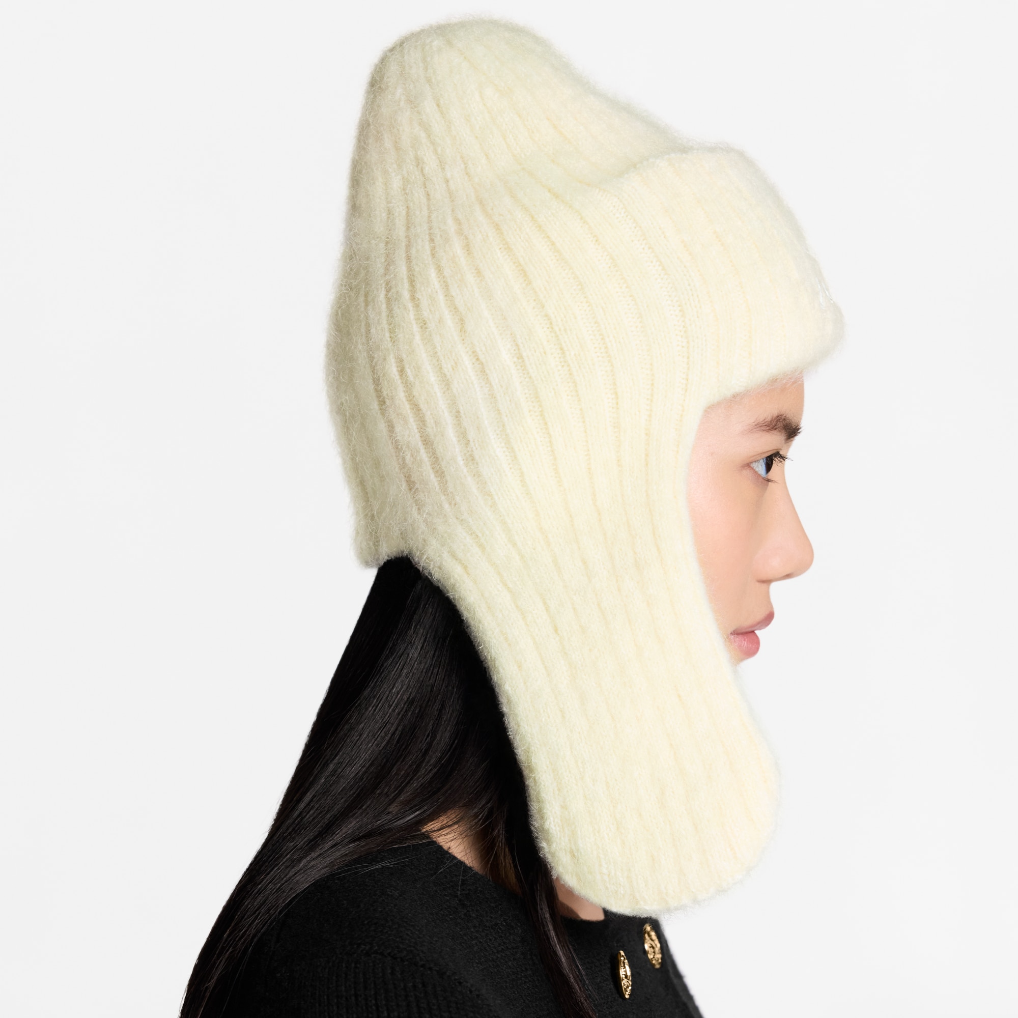 S00 Accessories Hats and Gloves LV Script Beanie | Louis Vuitton ® (Product zoom)