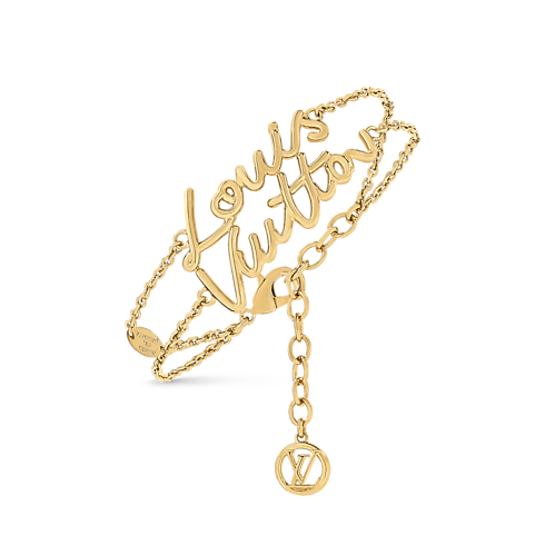 S00 Fashion Jewelry Bracelets LV Script Bracelet | Louis Vuitton ® (Product zoom)
