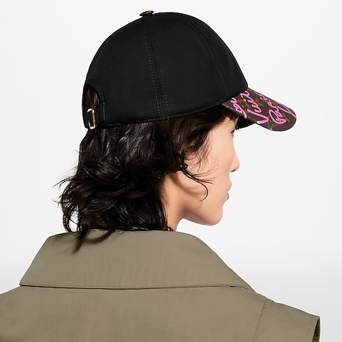 S00 Accessories Hats and Gloves LV Script Cap | Louis Vuitton ® (Product zoom)