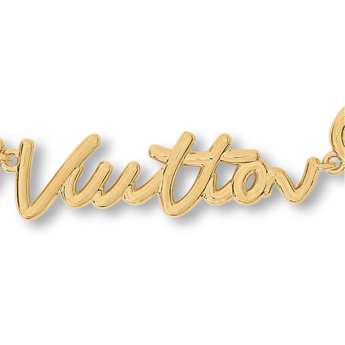 S00 Accessories Key Holders and Bag Charms LV Script Chain Bag Charm | Louis Vuitton ® (Product zoom)