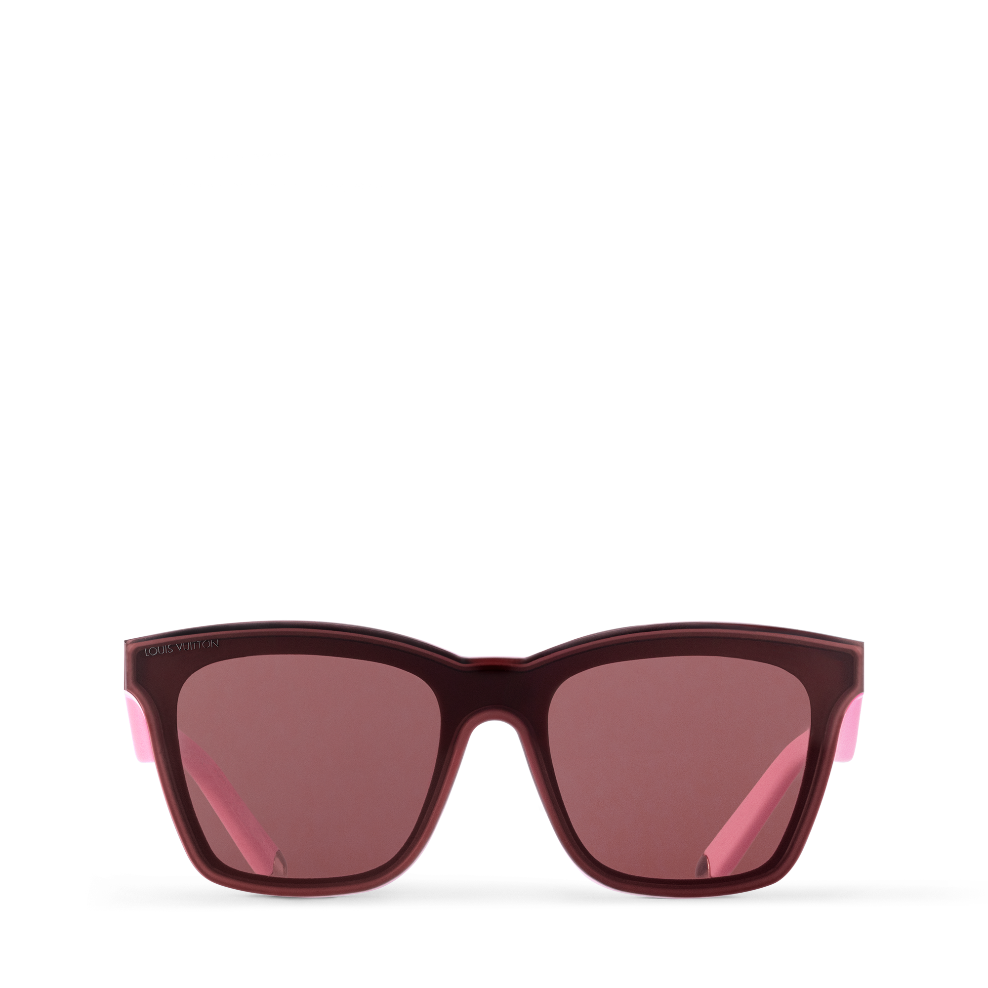 S00 Accessories Eyewear LV Script Square Sunglasses | Louis Vuitton ® (Product zoom)