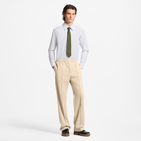 LV Signature Drawstring Pants Worn View