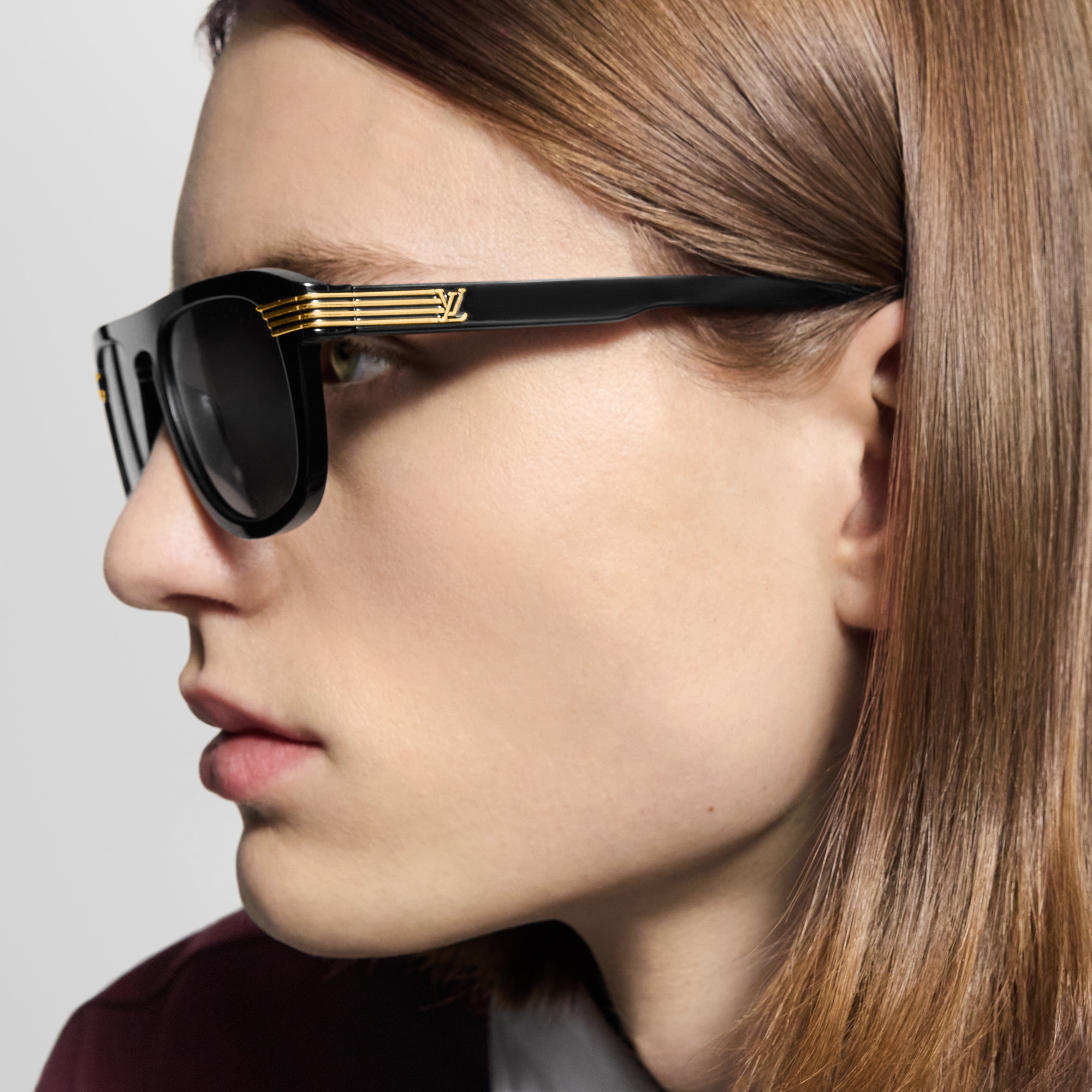 S00 Accessories Sunglasses LV Slide Round Square Sunglasses | Louis Vuitton ® (Product zoom)