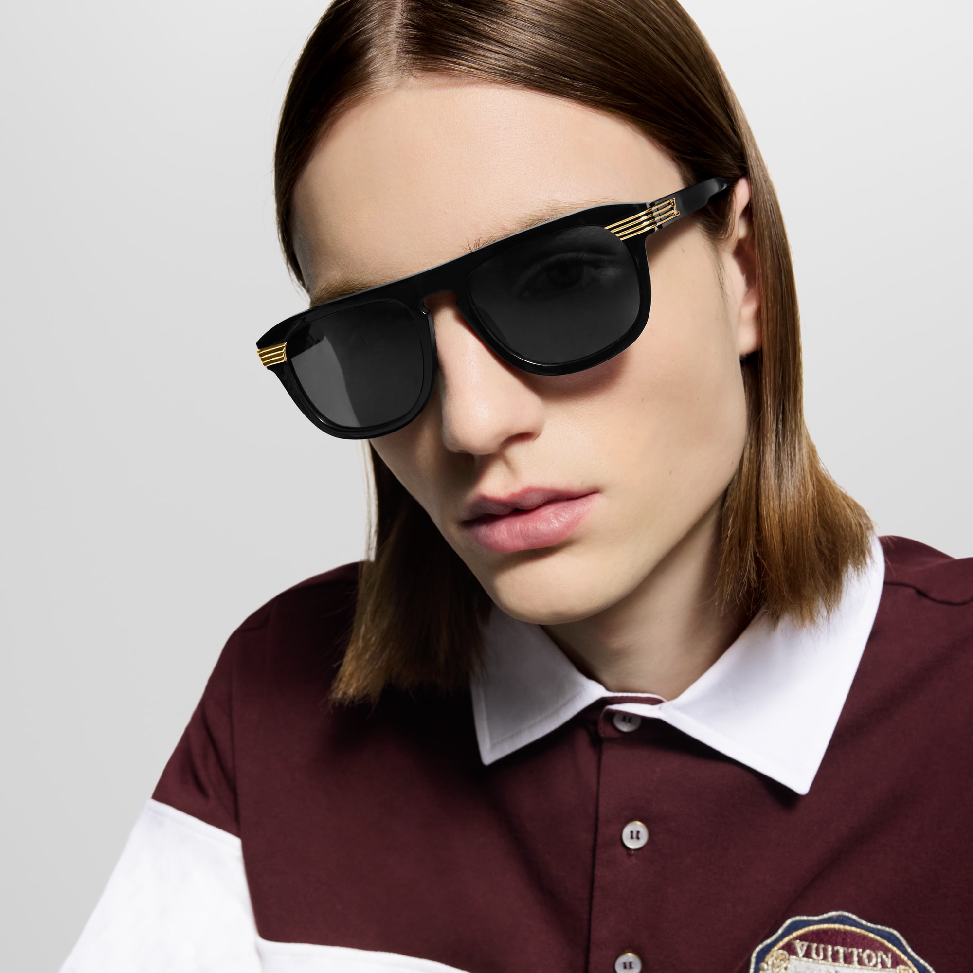 S00 Accessories Sunglasses LV Slide Round Square Sunglasses | Louis Vuitton ® (Product zoom)