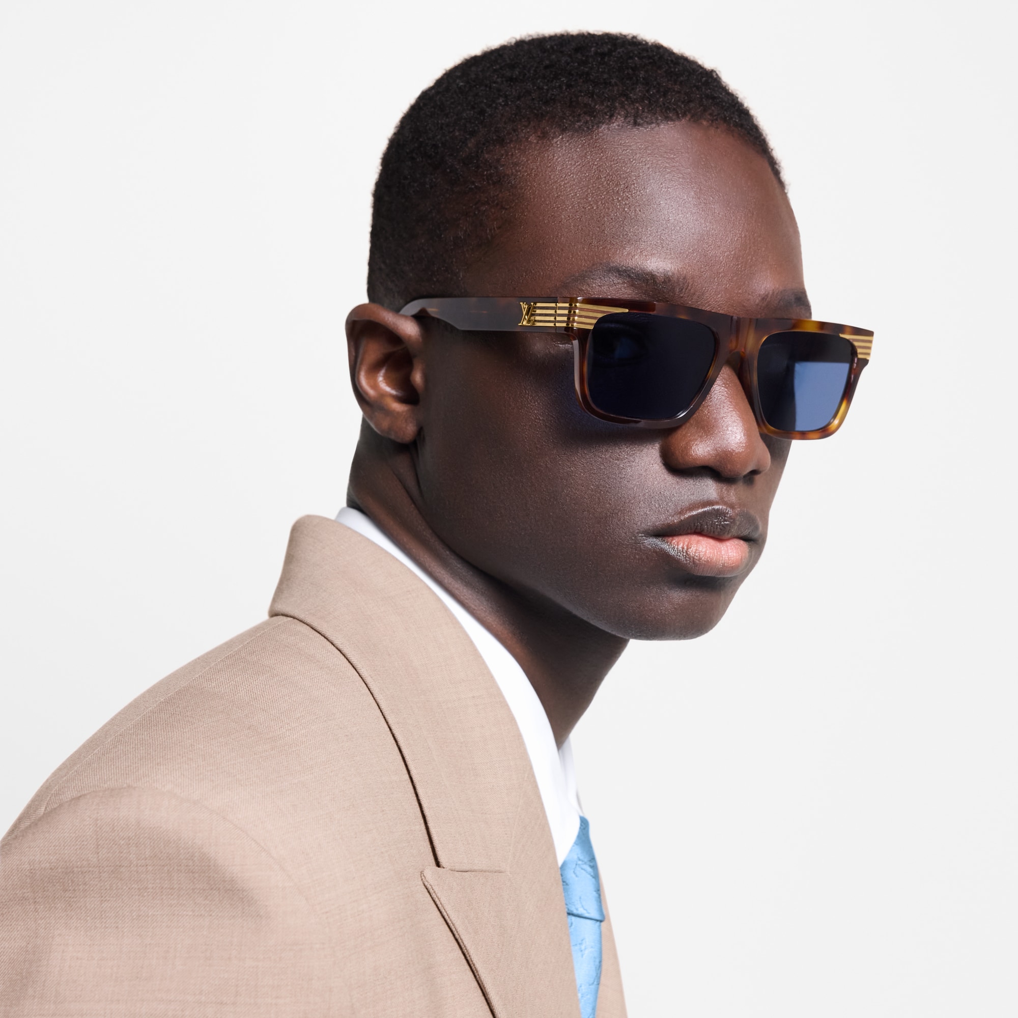 S00 Accessories Sunglasses LV Slide Square Sunglasses | Louis Vuitton ® (Product zoom)