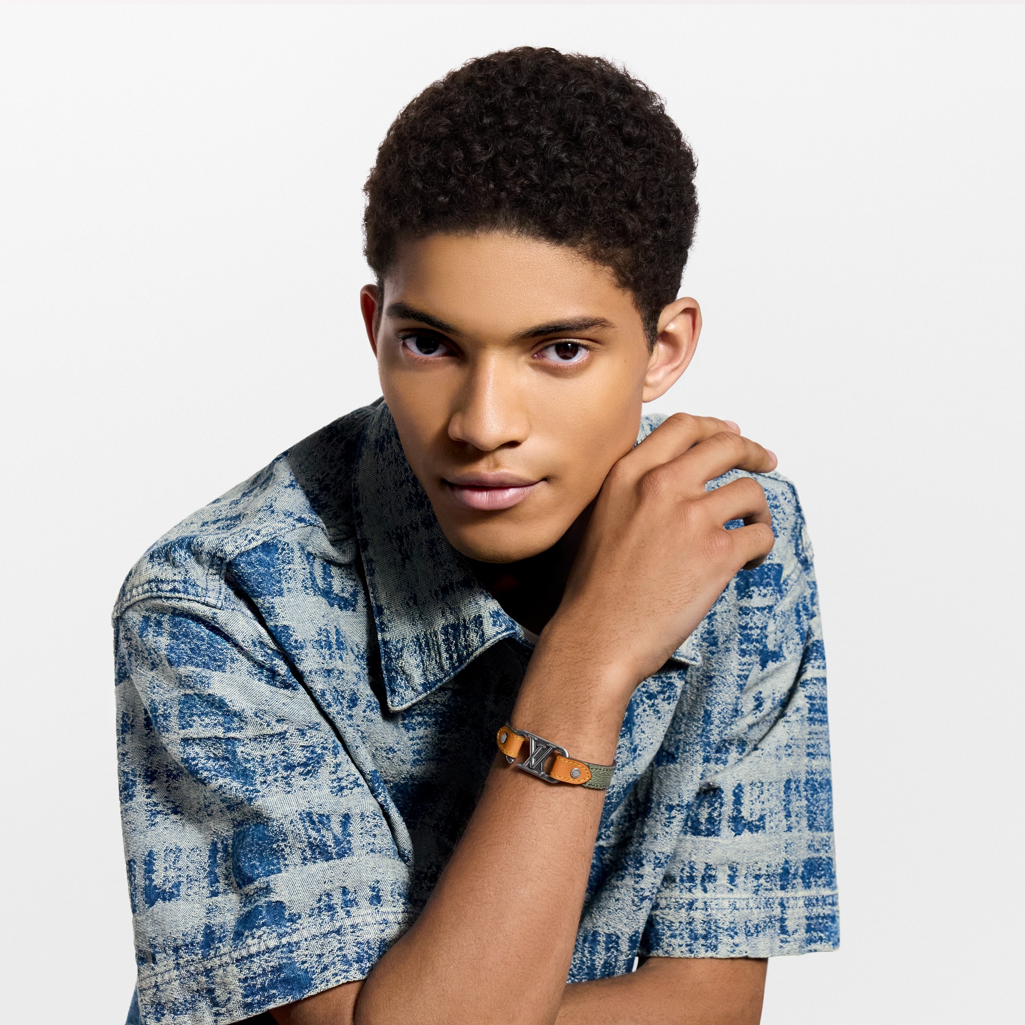  Fashion Jewelry Bracelets LV Slim Dimension Monogram Surplus Bracelet
 | Louis Vuitton ® (Product zoom)