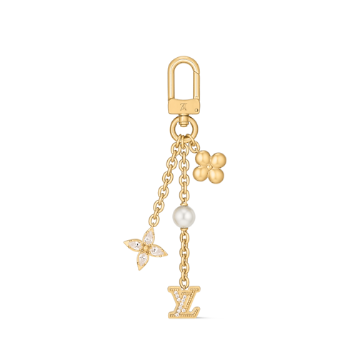 S00 Accessories Key Chains and Bag Charms LV Sparkling Pearls Bag Charm | Louis Vuitton ® (Product zoom)