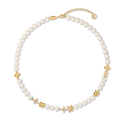 S00 Fashion Jewelry All Fashion Jewelry LV Sparkling Pearls Necklace | Louis Vuitton ® (Product zoom)