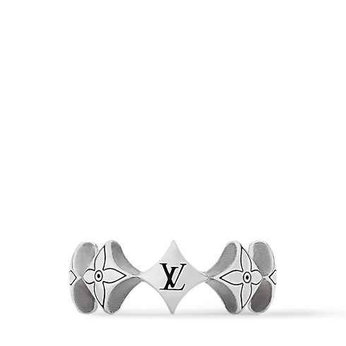 S00 Fashion Jewelry Rings LV Spiky Flower Ring | Louis Vuitton ® (Product zoom)