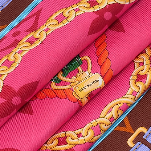 S00 Accessories Silk Squares and Bandeaus LV Strap Square 90 | Louis Vuitton ® (Product zoom)